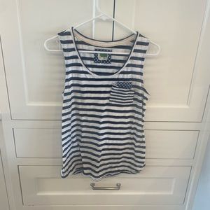 Anthropologie Striped Tank